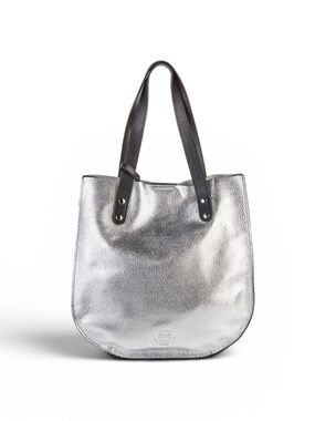 NADIA MINKOFF 'St. Ives' Tote in Silver